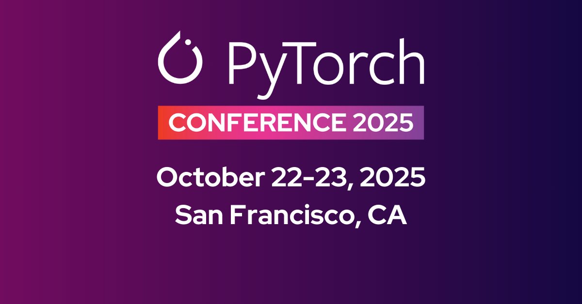 PyTorch Conference banner